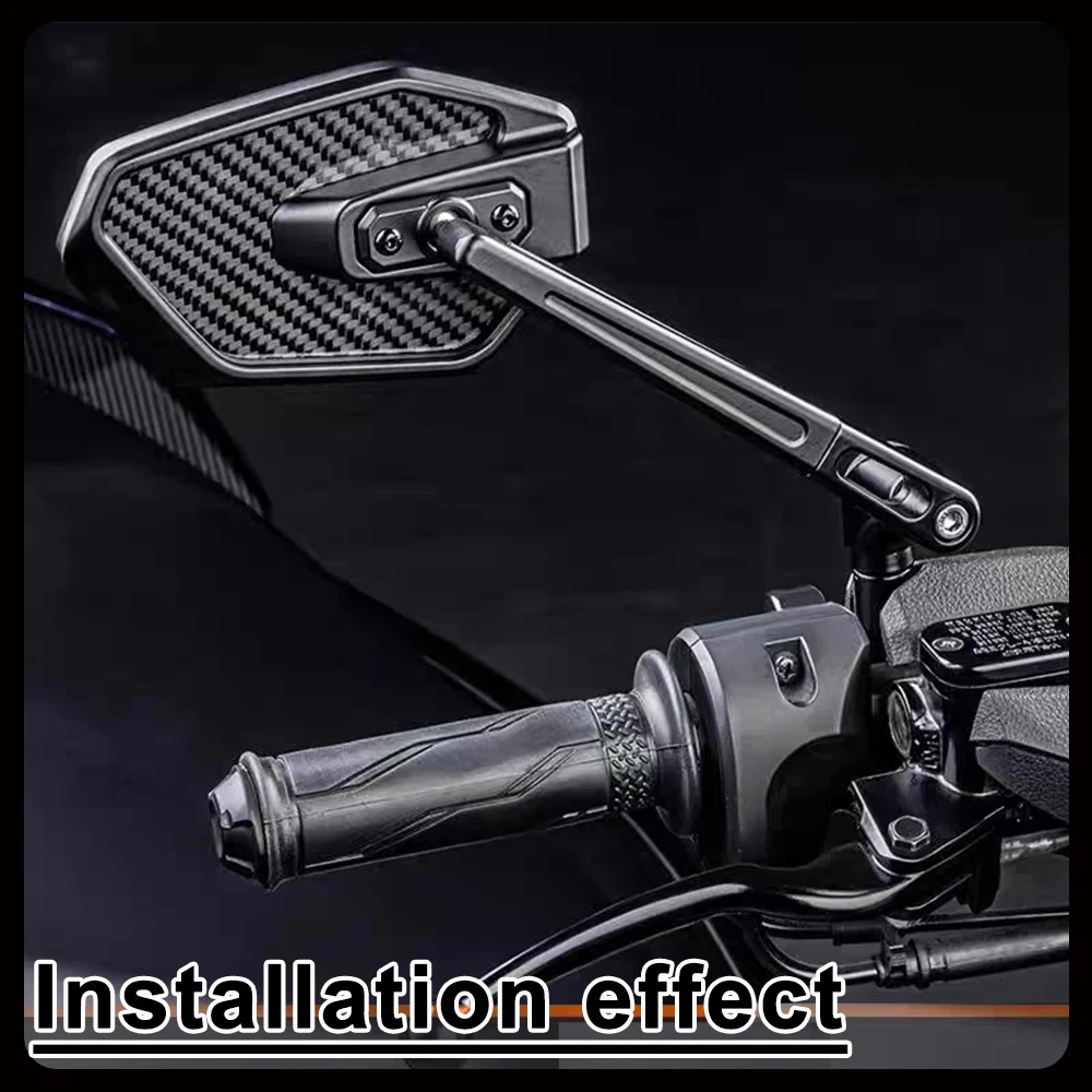 Motorcycle Rearview Mirror Carbon Fiber Espejos For SUZUKI GSX-S1000 / GT / 750S /8S /GSR-750 / GIXXER250 Motorcycle Accessories