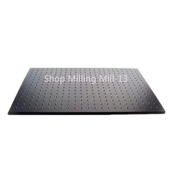 High Precision Optical Flat Optical Experiment Breadboard Hard Aluminum Honeycomb Vibration Isolation Work Platform Tool