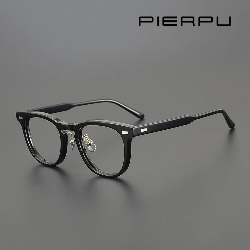 2024 Luxury Brand Vintage Korea Round Optical Eyeglasses transparent frames men women eyewear myopia Prescription eyeglasses