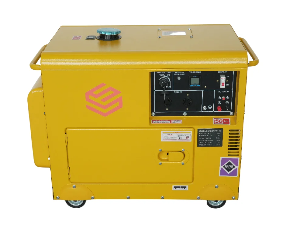 YHS Factory Direct Sale 6kva 8kva 10kva Low Noise Diesel Generator 12kva 15kva Silent Diesel Generator Set for Home Use view 2