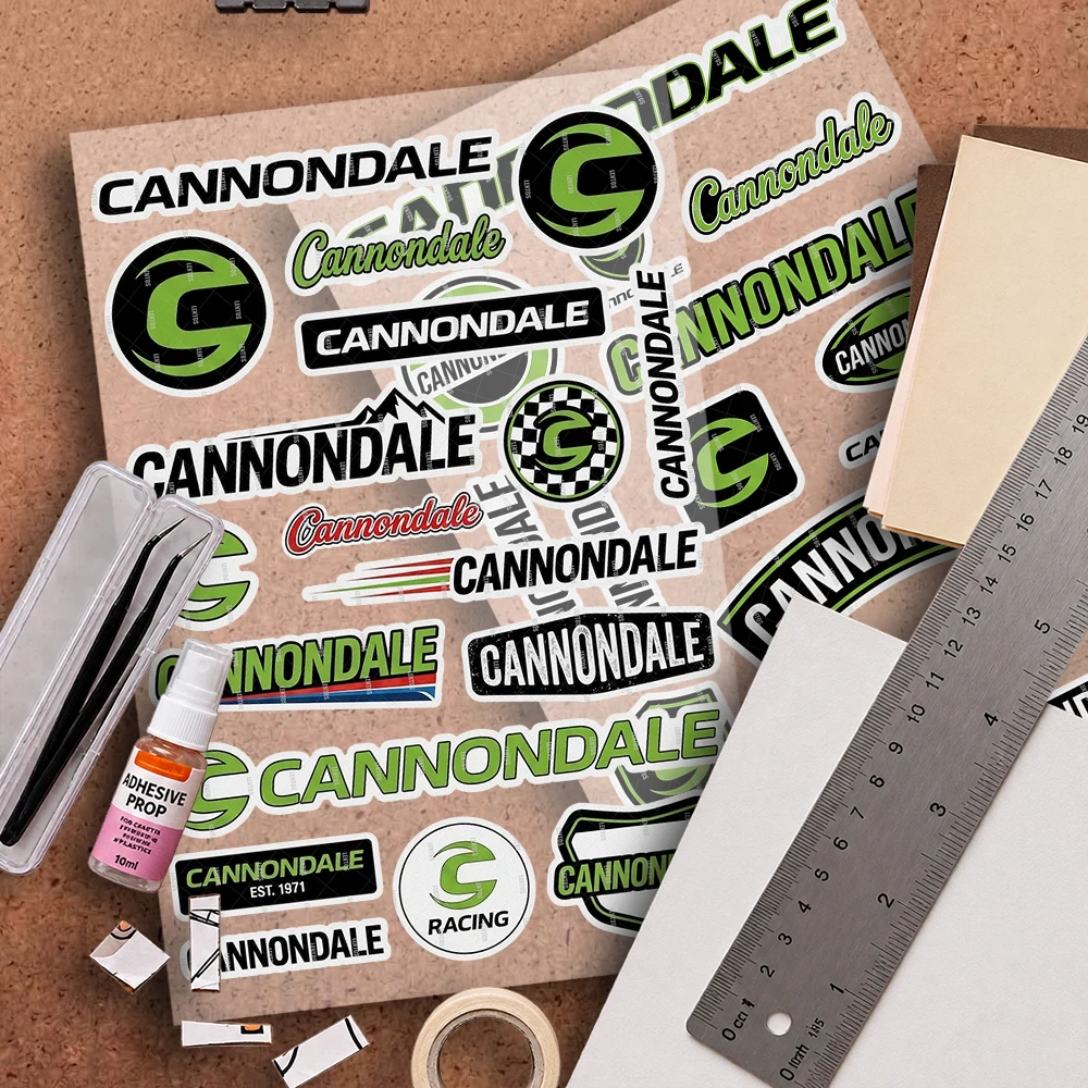 Motorcycle Reflective Decal Safety Sticker for Helmet Car Bike Durable Self-Adhesive for C-Cannondale