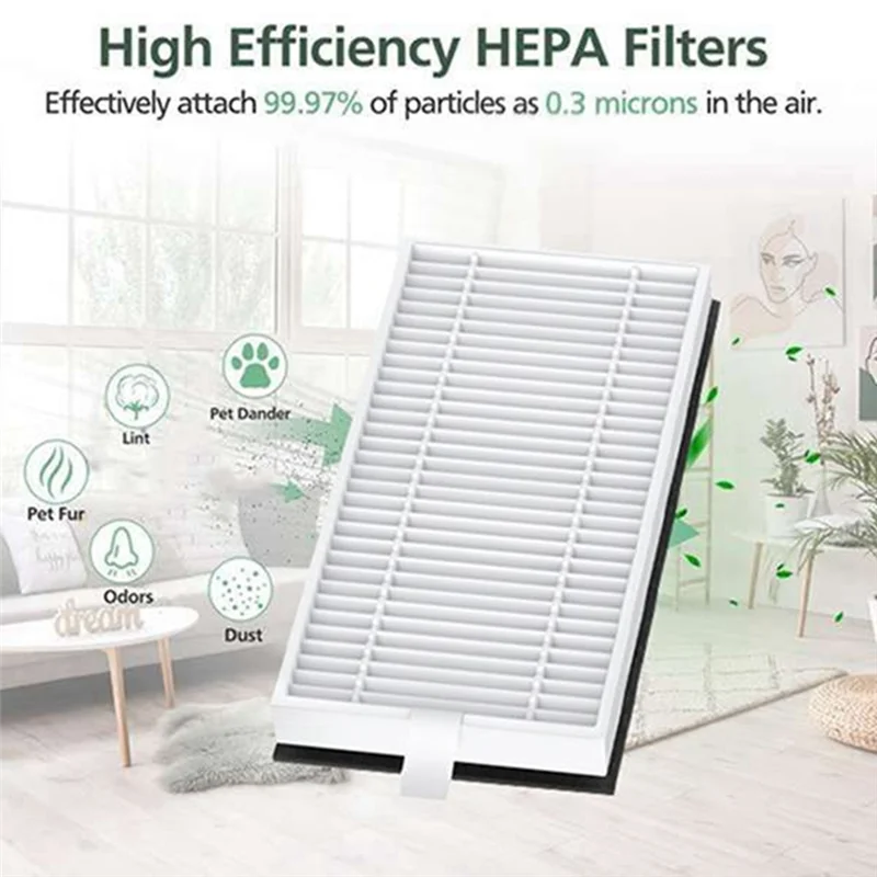 A44T 20PCS Brush Filter Mop Cloth Kit For Dreame Mova S20 Ultra/RLM71CE Efficient Household Cleaning Replacement Parts