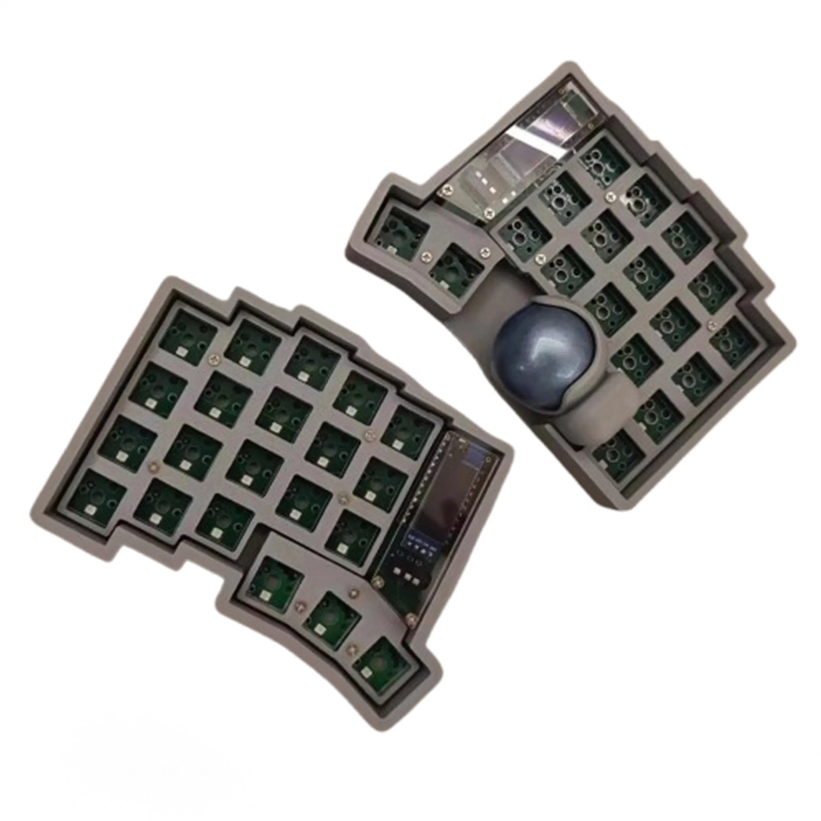 分割キーボード トラックボール 39/44/47/59 キット RGB MX/Choc対応