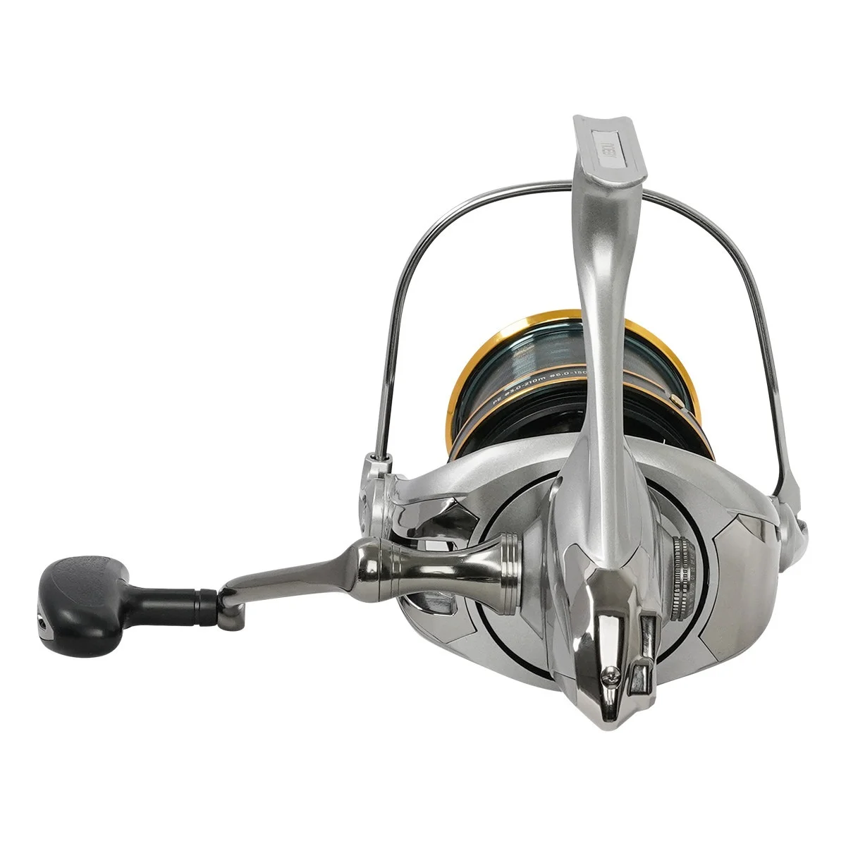 NOEBY Spinnrolle aus Vollmetall, Salzwasserbeständig, für Weitwürfe, Big Game, Shore Surf Casting, Zero Gap Angelrolle für Angler – Detail 5