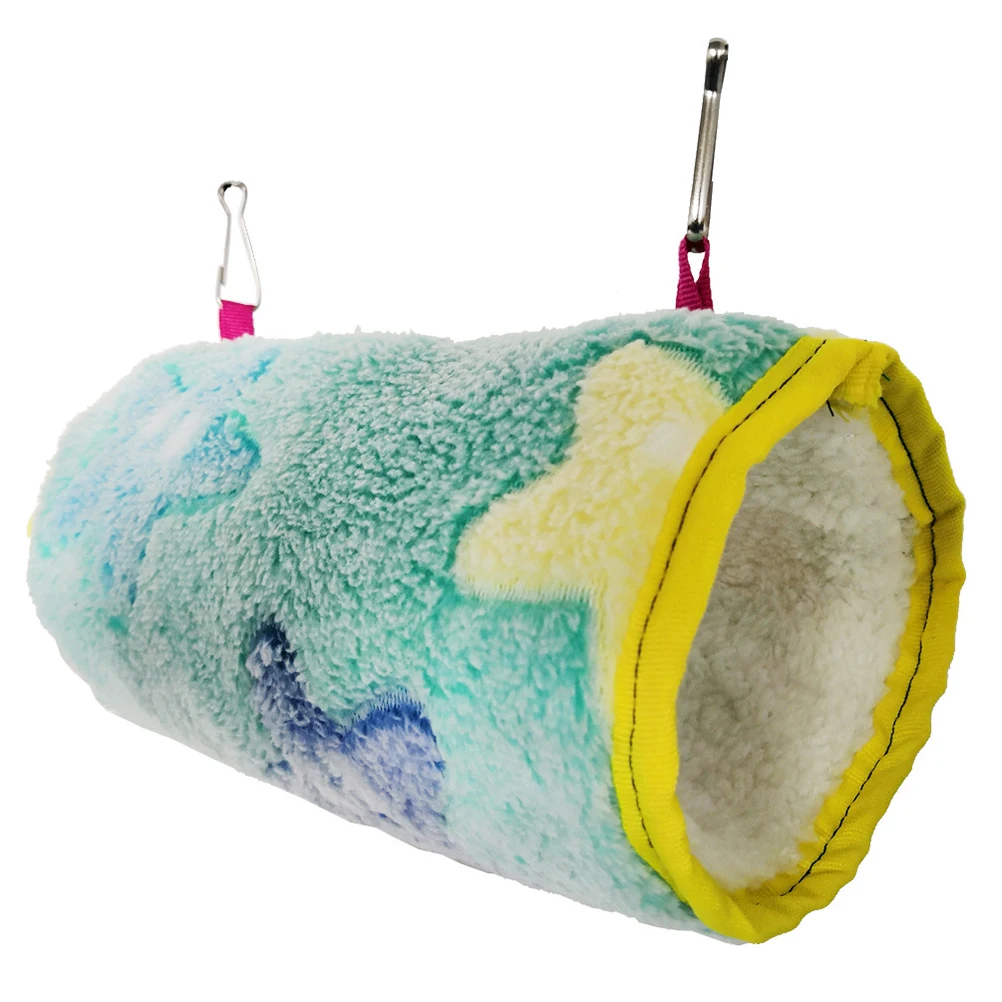 

Fashion Pet Hammock Soft Bird Nest Bed Pet Hanging Hammock For Hamster Parrot Squirrel Small Animals 20X13Cm Random Color