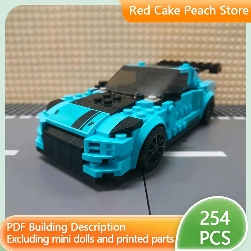 

Speed Racing Car Model MOC Building Bricks GT-R R35 Hypercar Modular Technology Children Holiday Gifts Assemble Toys Suit
