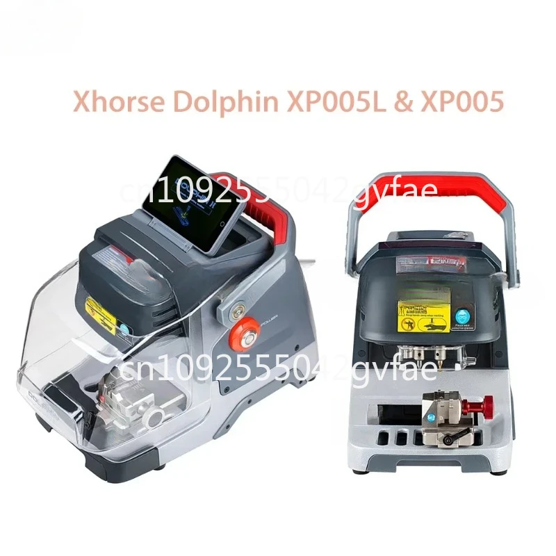 2023 XHORSE DOLPHIN II XP-005L XP005 AUTOMATIC PORTABLE KEY CUTTING MACHINE WITH ADJUSTABLE SCREEN CAR KEY CUTTING