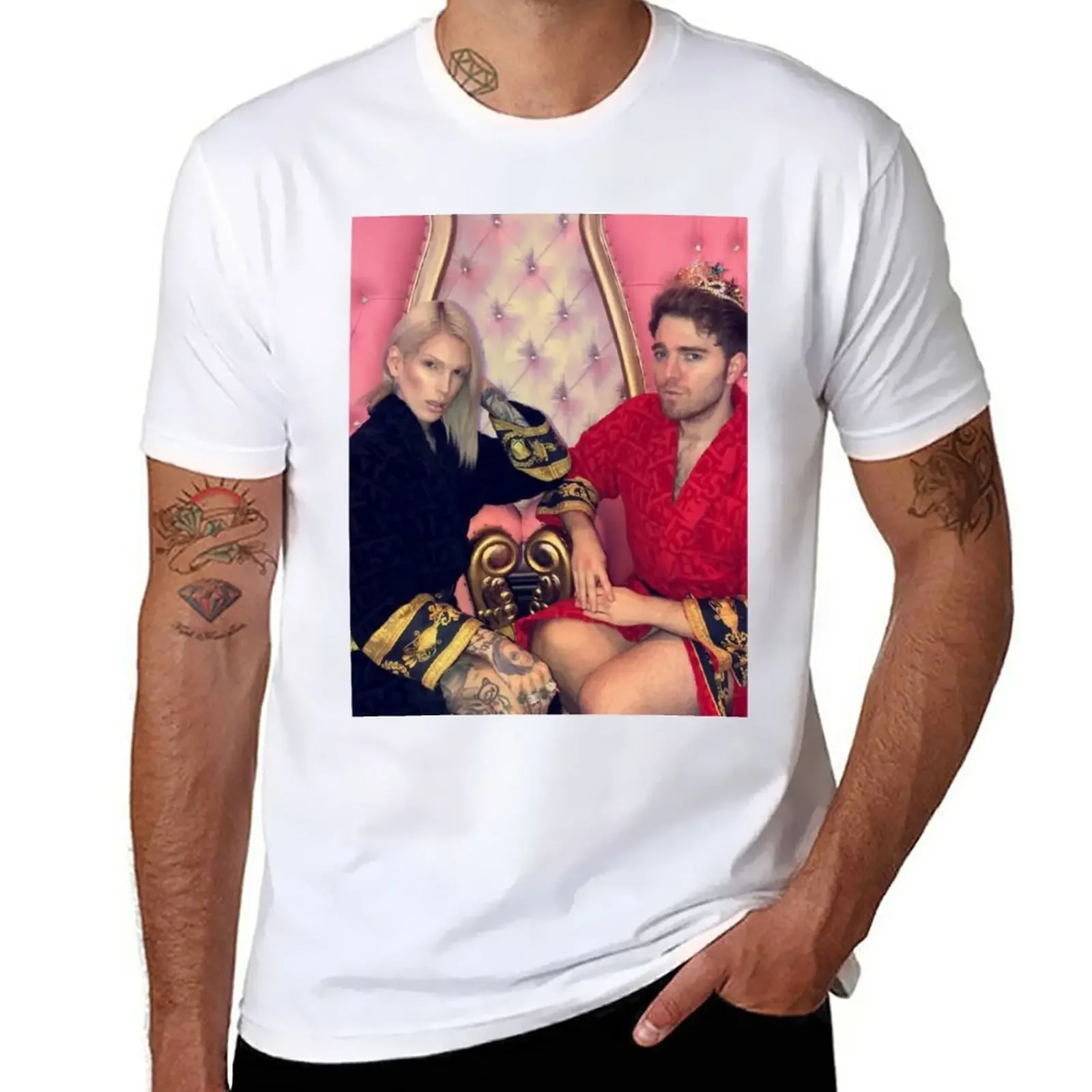 

S&J T-Shirt vintage Blouse black t shirts for men
