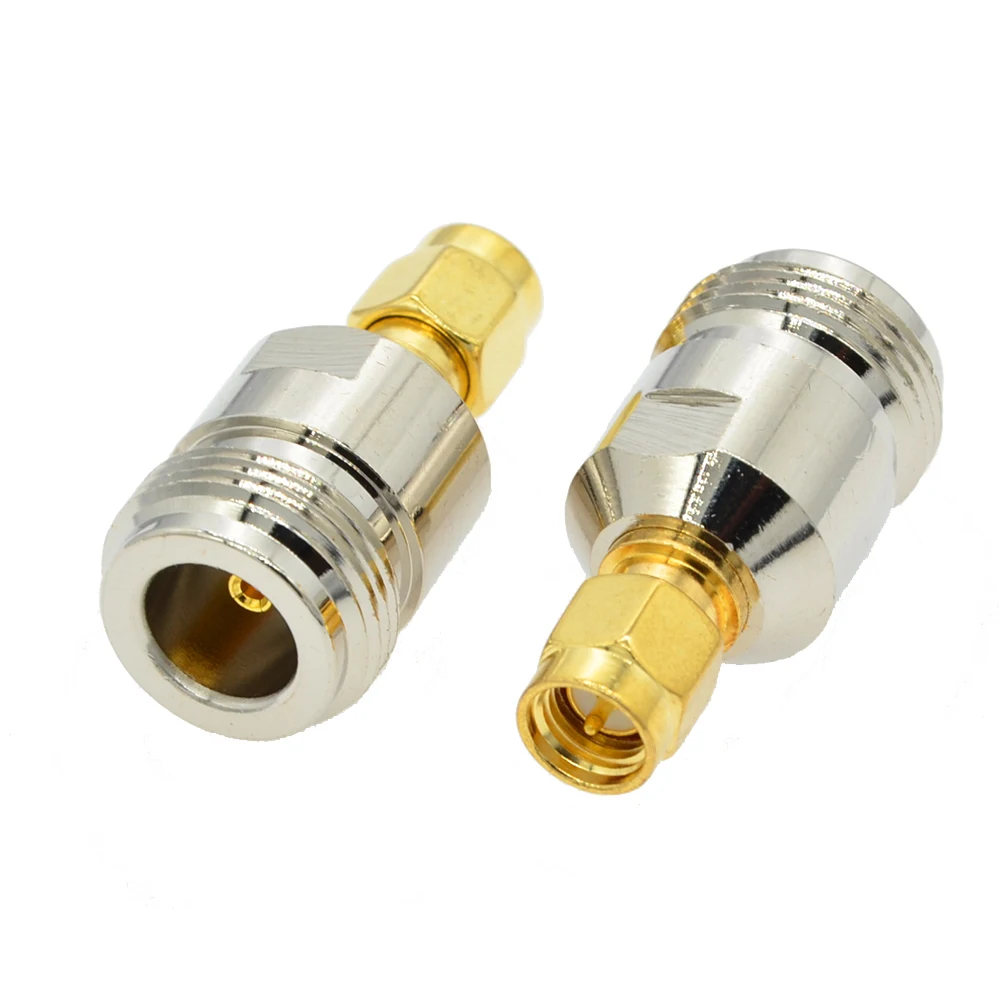 

10PCS/20PCS/50PCS copper SMA Male Plug TO N Female Jack RF coaxial connector for Antenna Router