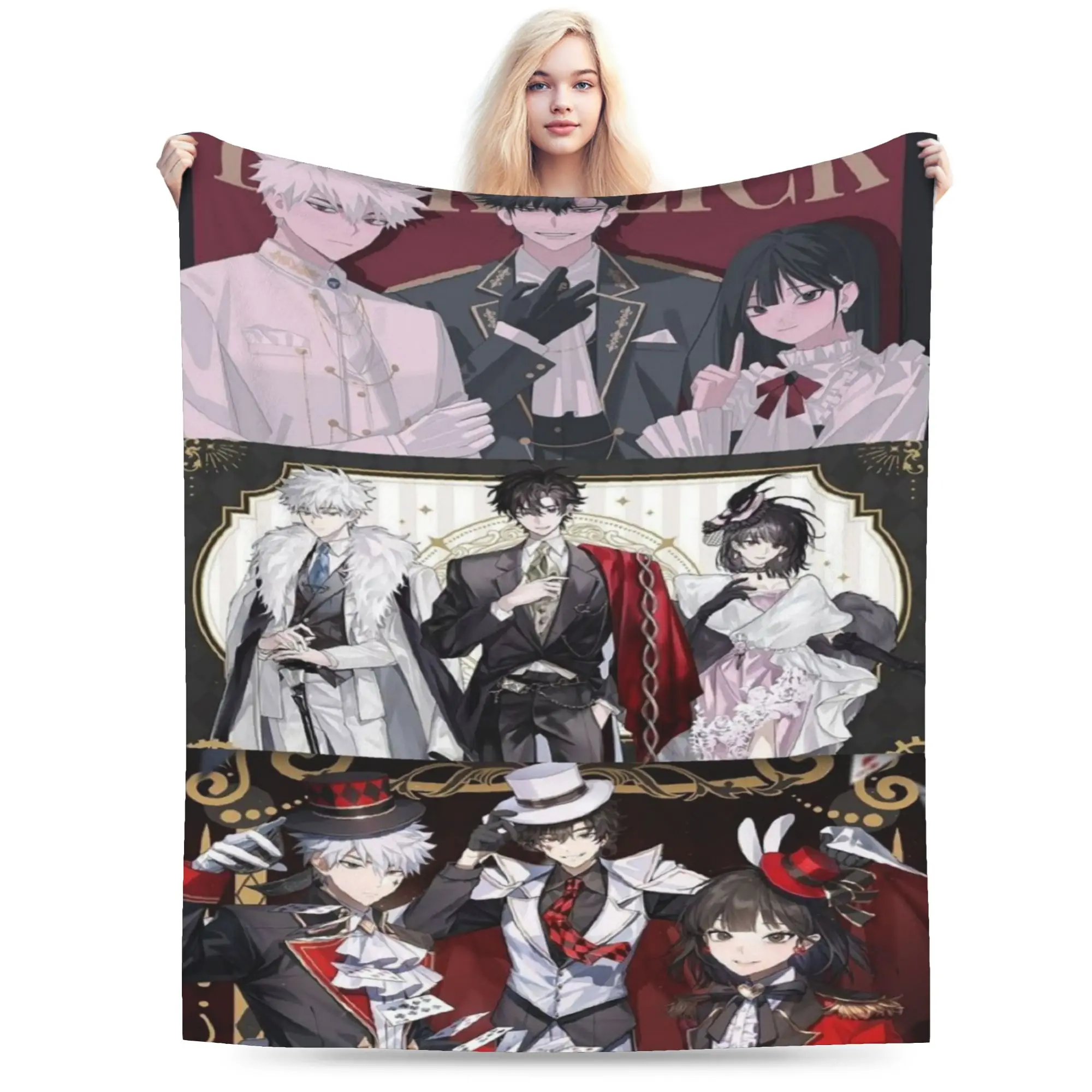 Super Soft Link Click Anime Throw Blanket Premium Flannel Fleece Lightweight  Bed Blanket Cozy Plush Blankets All Season Use