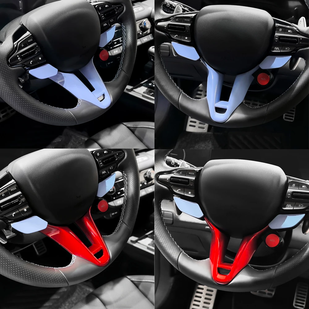 For Hyundai Elantra N/Kona N/ Veloster N 2021-2023 Steering Wheel Bottom Cover Trim Chin Panel Interior Molding