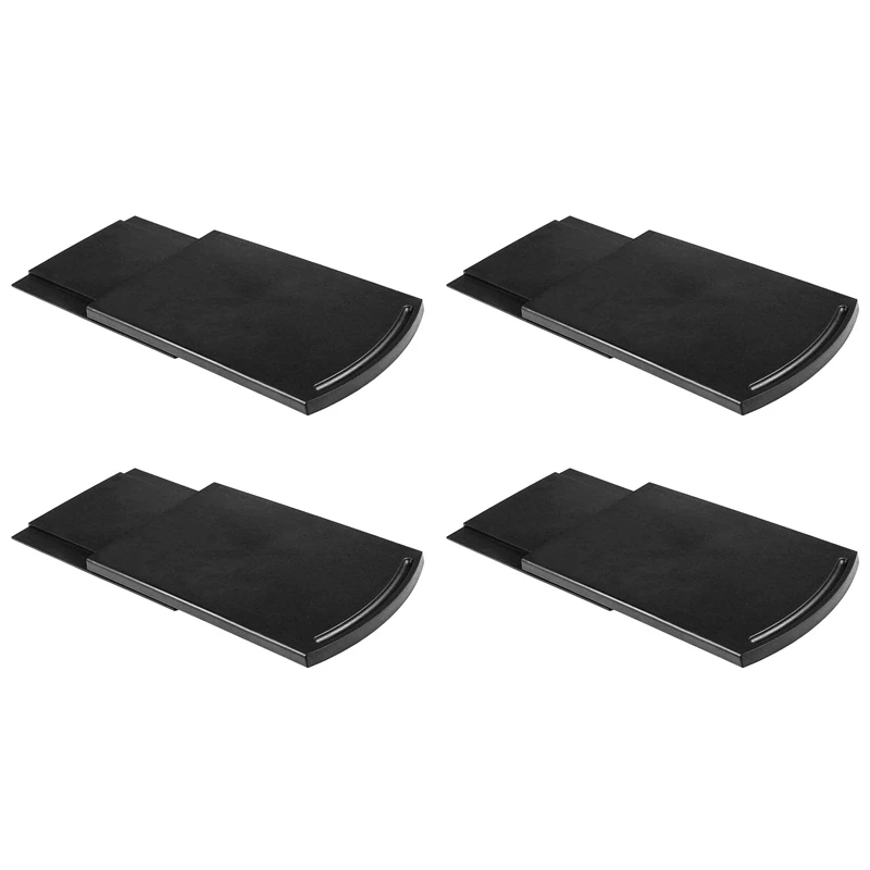 

HOT! 4X Kitchen Sink Sliding Coffee Tray Mat, Under-Cabinet Equipment Coffee Machine Toaster Countertop Storage Moving Rack