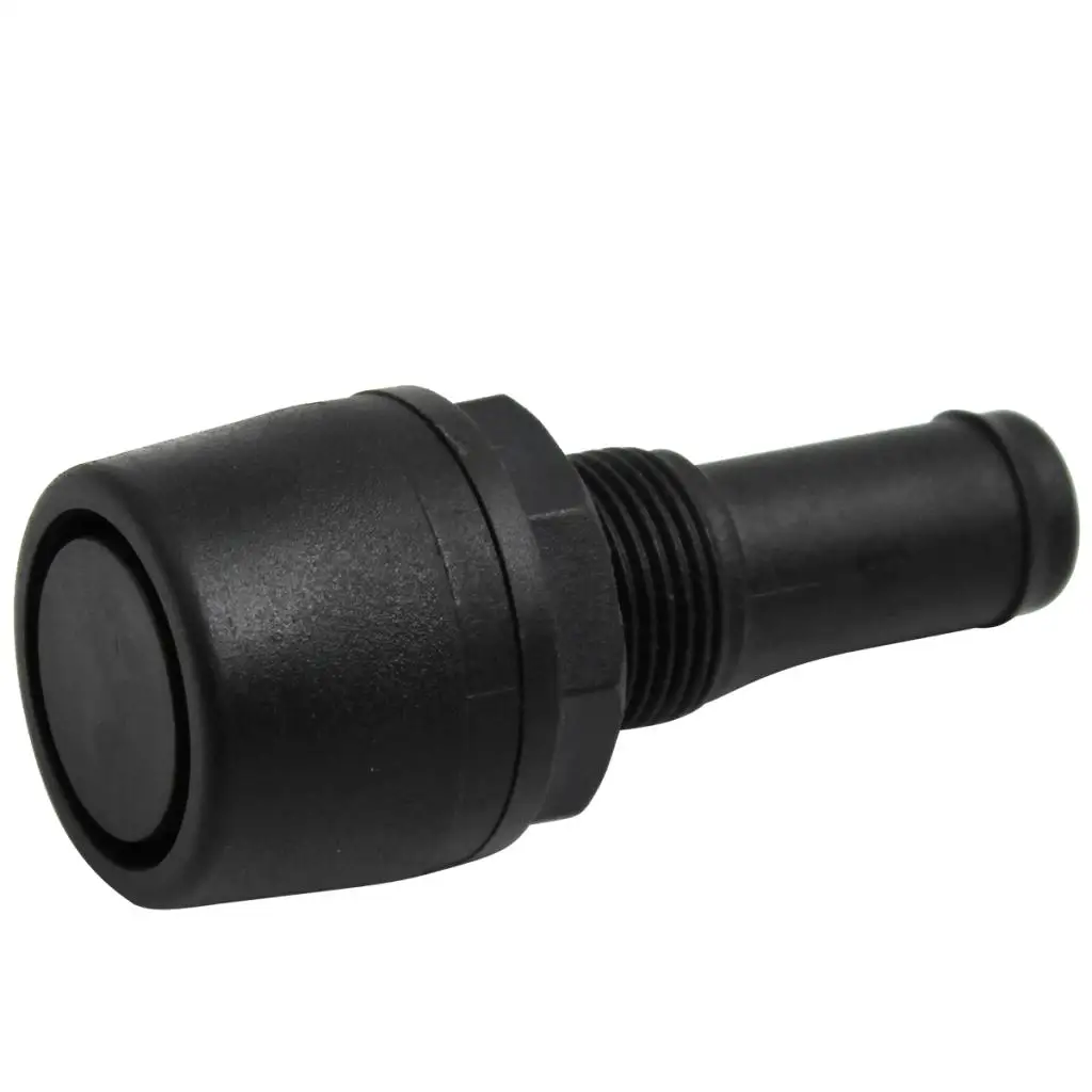 Plastic Fuel Tank Vent Cap Straight Design for 5/8 Inch Hose Marine Water Tank Cover
