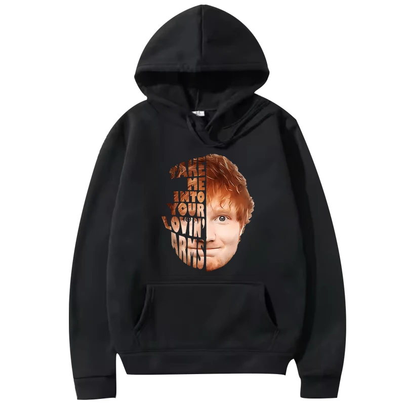 

Ed Sheeran funny graphics hoodie 2025 new men ’s women vintage fashion Long sleeve Sweatshirt with print oversized hoodie unisex