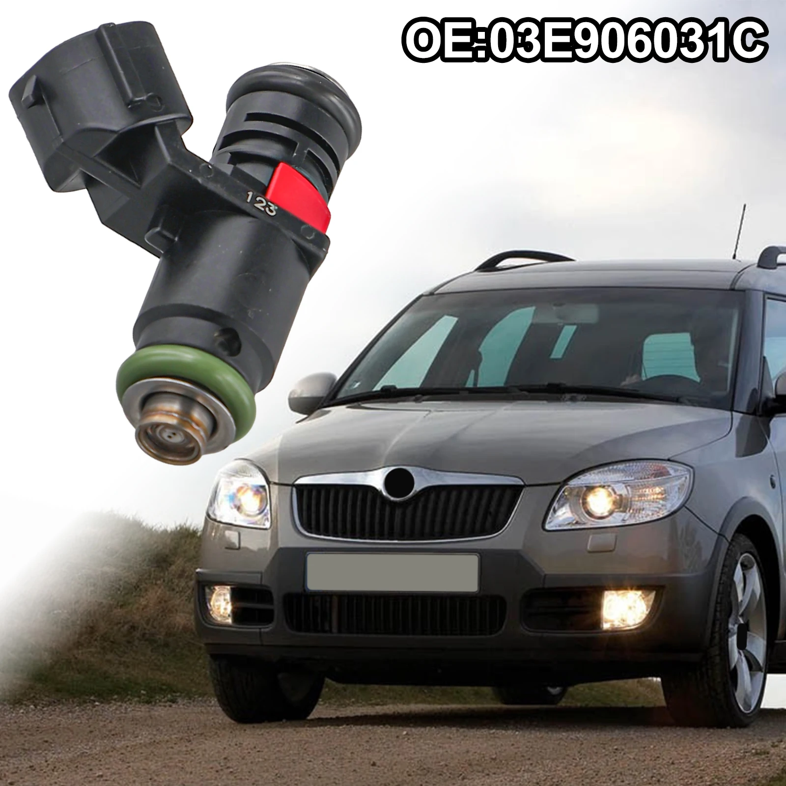 1X PETROL FUEL INJECTOR For Skoda For Seat 1.2 03E906031C 03E906031A 2024 Hot Sale Brand New And High Quality Discount