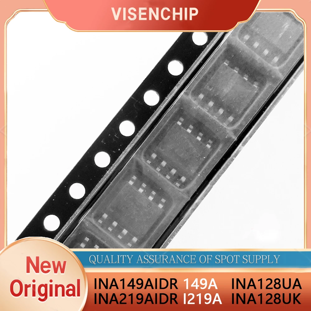 5pieces INA219AIDR  INA219 I219A 1219A INA149AIDR INA149A 149A INA128UA INA128 INA128U INA126UK INA126U INA126 126UK 126U K SOP8