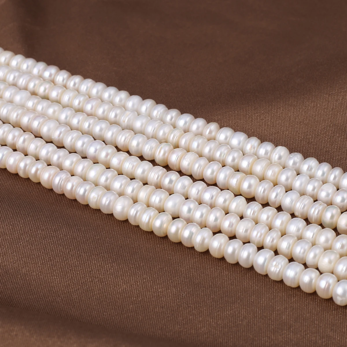 Natural Freshwater Pearl Beads Round shape Loose isolate Beaded for Jewelry Making DIY Personality Bracelet Necklace Accessories