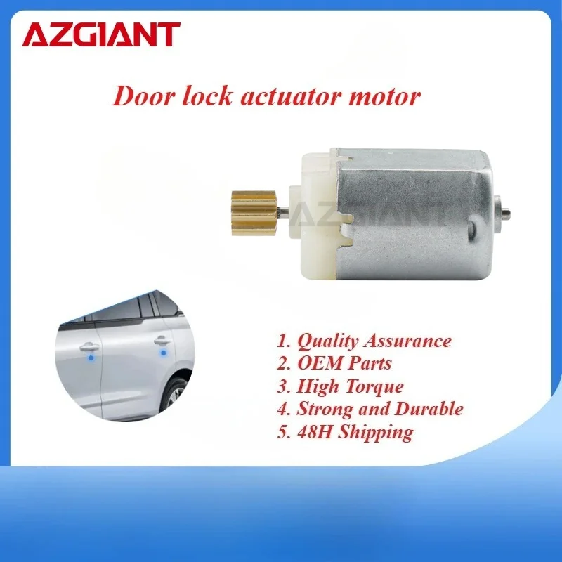 

9 teeth 1020661 30295701 For 2015-2018 Lamborghini Huracan LP 580-2 Car door lock motor New replacement OEM metal worm DIY