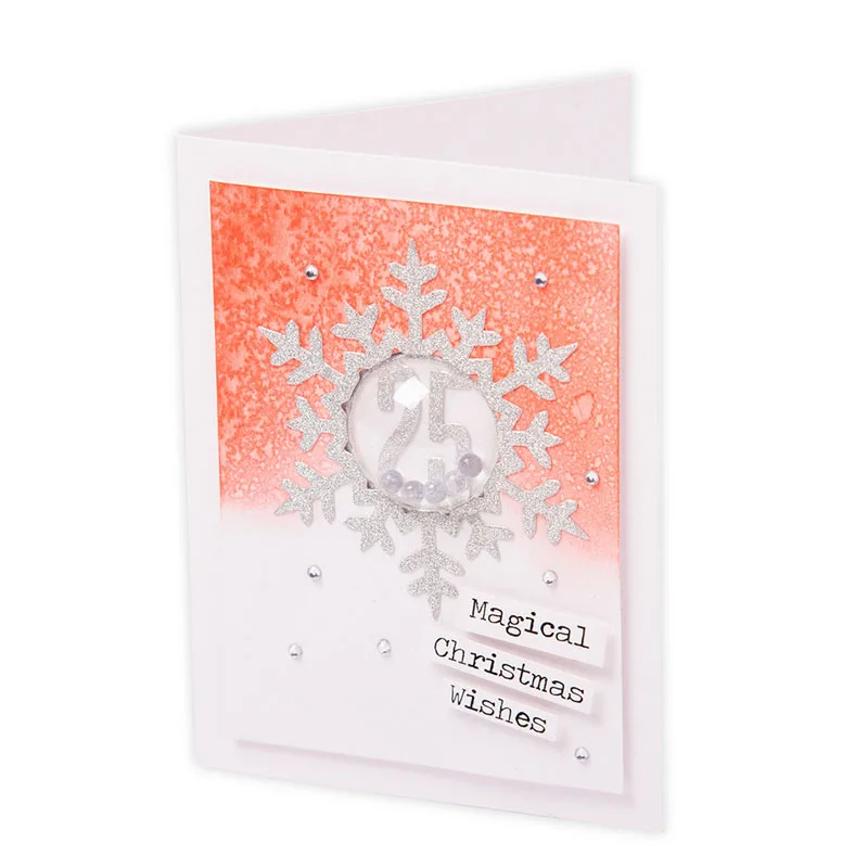 Laurier Sneeuwvlok Ornament Metalen Cutting Dies Voor Diy Scrapbooking Kerstalbum Kaart Maken Decoratie Papier Knutselen