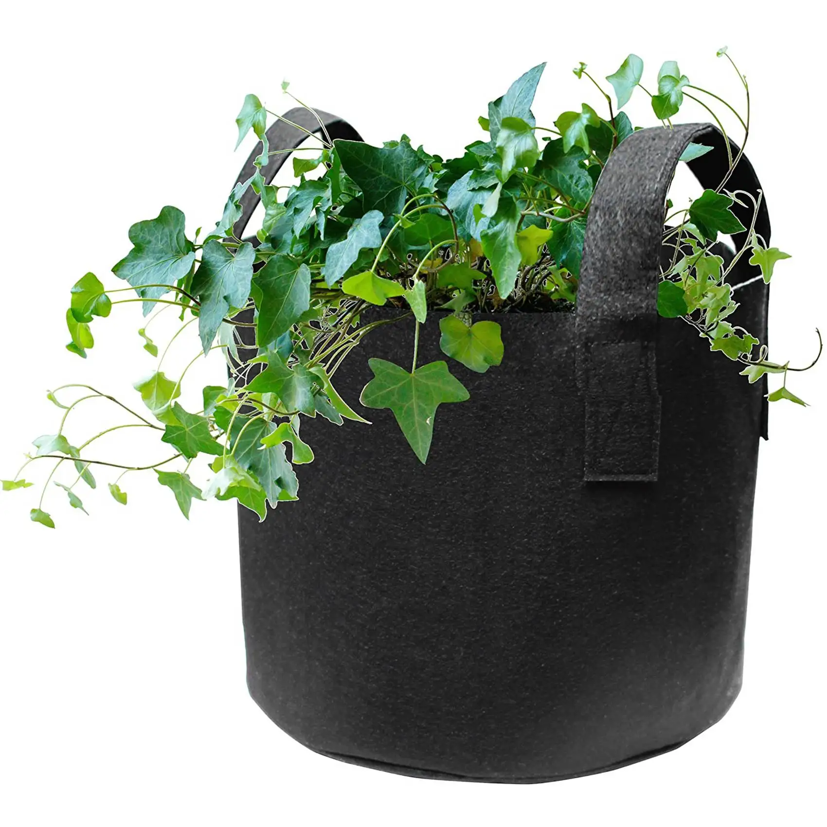 

B59A Упаковка из 20 пакетов для выращивания на 2 галлона, тканевые горшки, контейнер для аэрации, тканевые горшки с ручками, горшок для растений