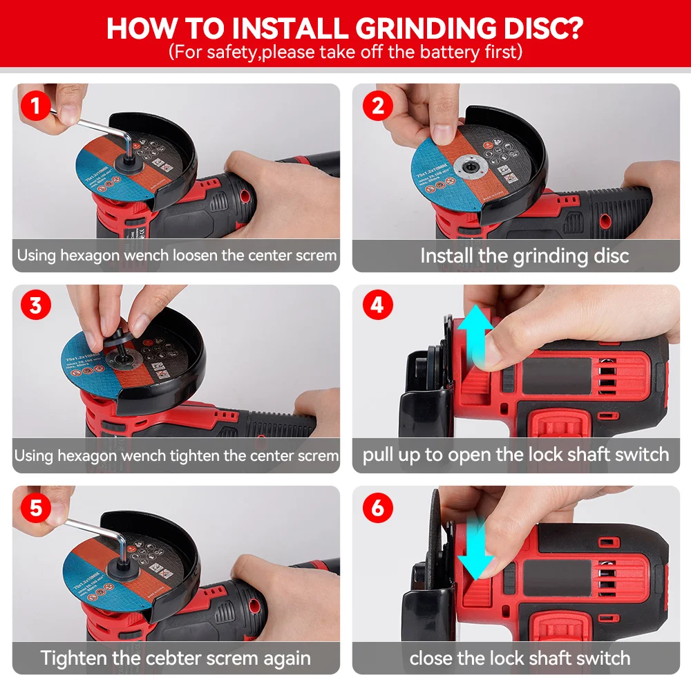 3inch 75mm Carbide Cutting Disc For Grinder Circular Resin Grinding Wheel Sanding Disc Wood Metal Plastic Cutting Grinding Bit