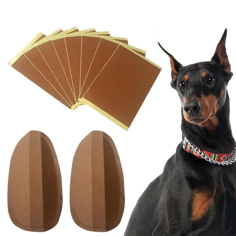 Pegatinas de soporte para oreja de perro, Kit de publicación de oreja fija de doberman, alisador de pie para oreja de cachorro, herramientas de corrección de soporte Vertical para oreja de perro