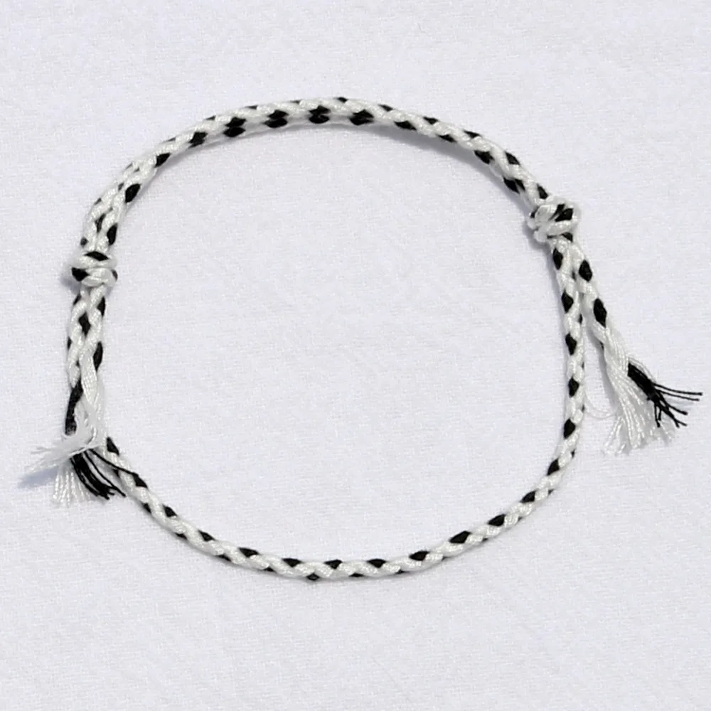 Einfarbiges Geflochtenes Baumwollseil-Armband für Männer, Retro Tibetisches Handgefertigtes Mehrschichtiges Armband für Frauen, Modisches Schmuckzubehör – Detail 32