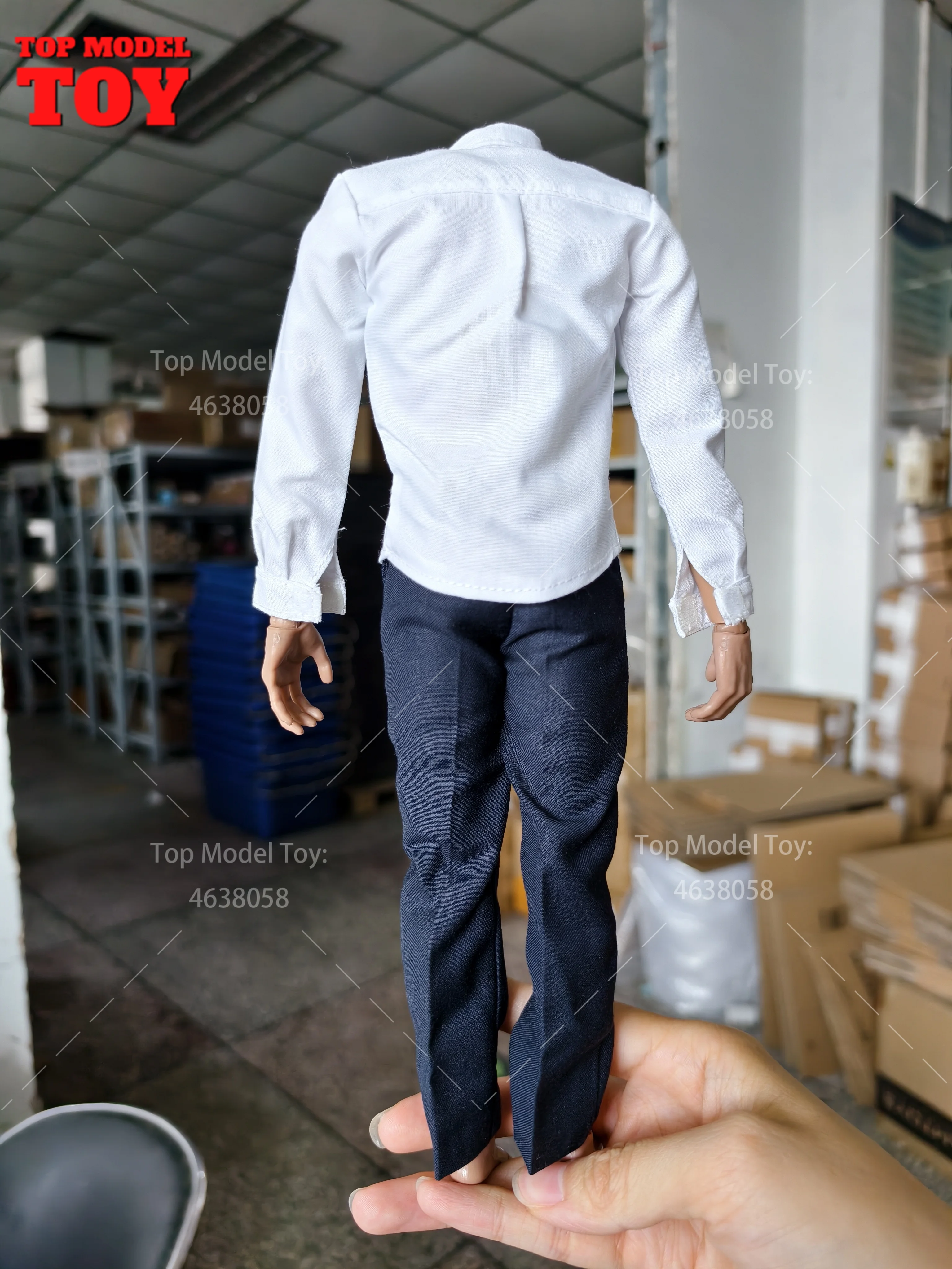 Big Discount 1/6 Scale T-shirt Long Sleeved Shirt Pants Clothes AccessoryModel for 12" Male Soldier Action Figure Body Body Doll - Image 2