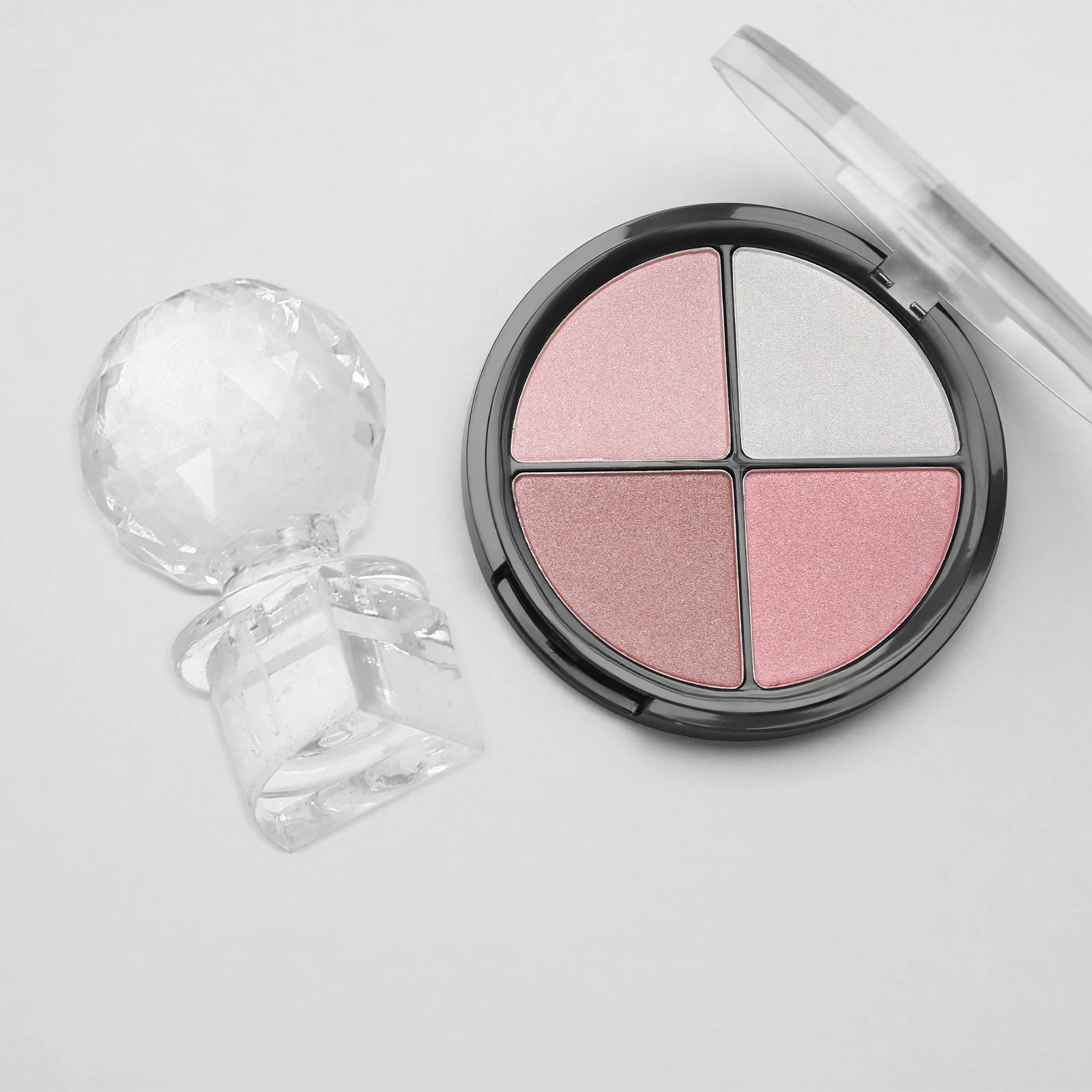 Moule à pression en acrylique pour fard à paupières, tampon de Blush, bricolage, tampon de réparation, outil de maquillage, accessoire de joint d'ombre à paupières, 3 pièces