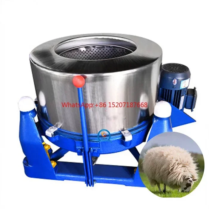 

hot sale 25kg-500kg cloths spin-drier centrifugal spin vegetable food fruit sludge dehydrator drying machine