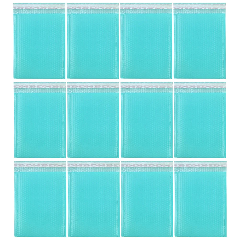 50 قطعة فقاعة الارسال الذاتي الختم أكياس شحن البولي ايثيلين مقاومة للثقب مقاوم للماء خفيفة الوزن لتغليف الأعمال الصغيرة