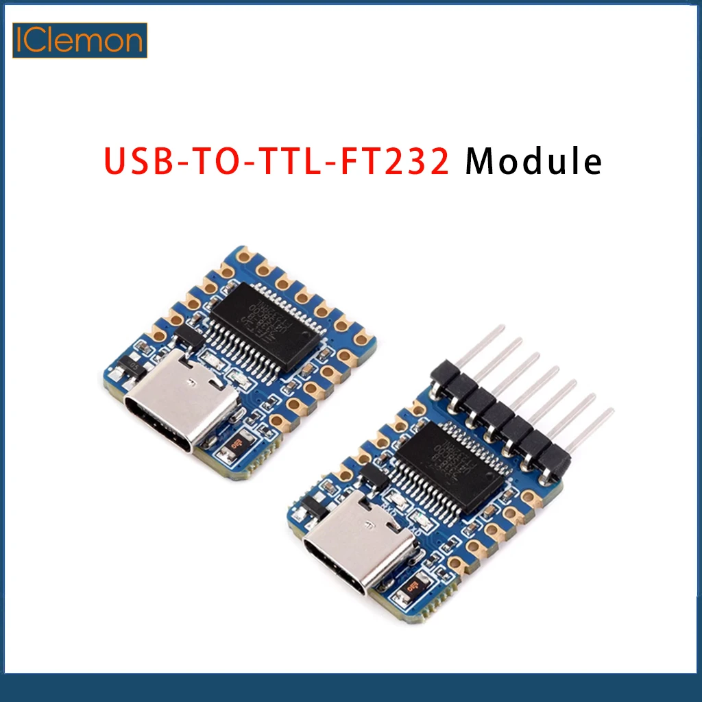 

FT232 FT232RNL USB-TO-TTL-FT232 USB to UART TTL serial Communication Module Mini-Board