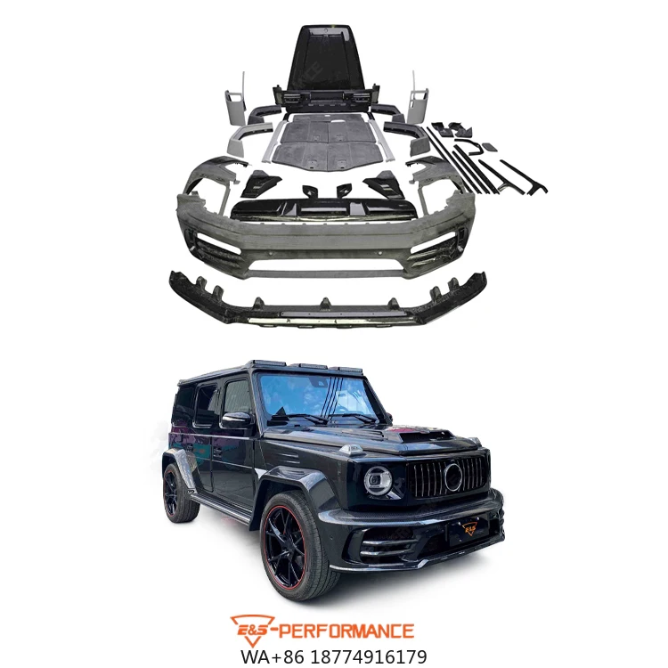 

M Style Carbon Fiber Body Kit for G-class W464 G63