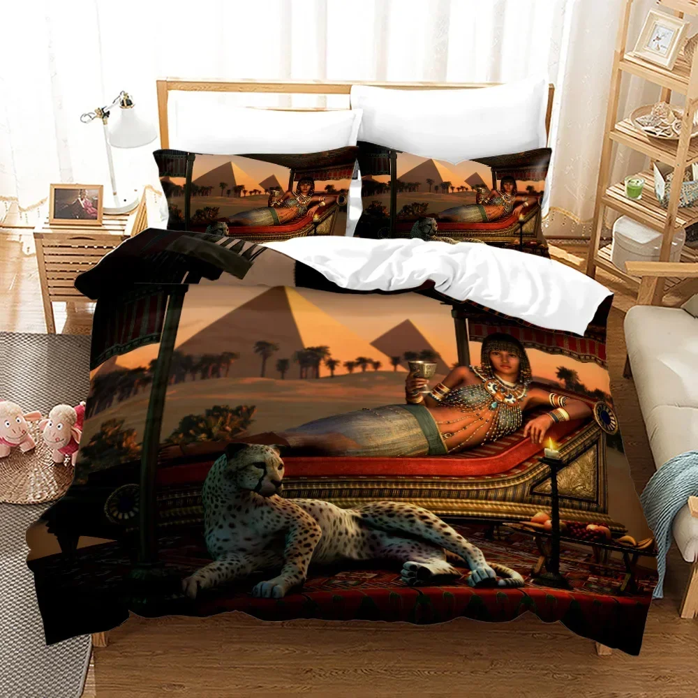 

Leopard Black Panther Pattern Comfortable Duvet Quilt Cover Pillowcase Bedding Set Children Bedroom Decoration Home Textile