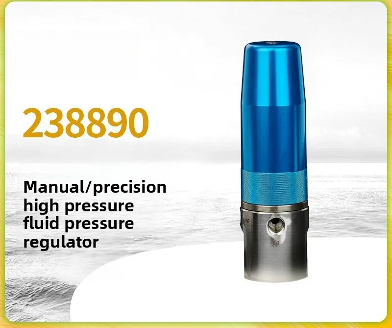 High pressure fluid pressure regulating valve 238890 stainless steel glued to adjust pressure regulation
