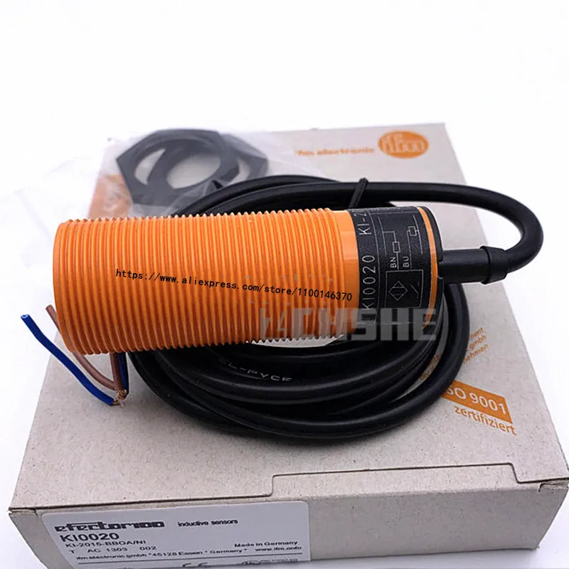 

2 шт. Новые электростатические датчики приближения IFM KI5024 KI0202, двухпроводные, нормально открытые, с резьбовым креплением