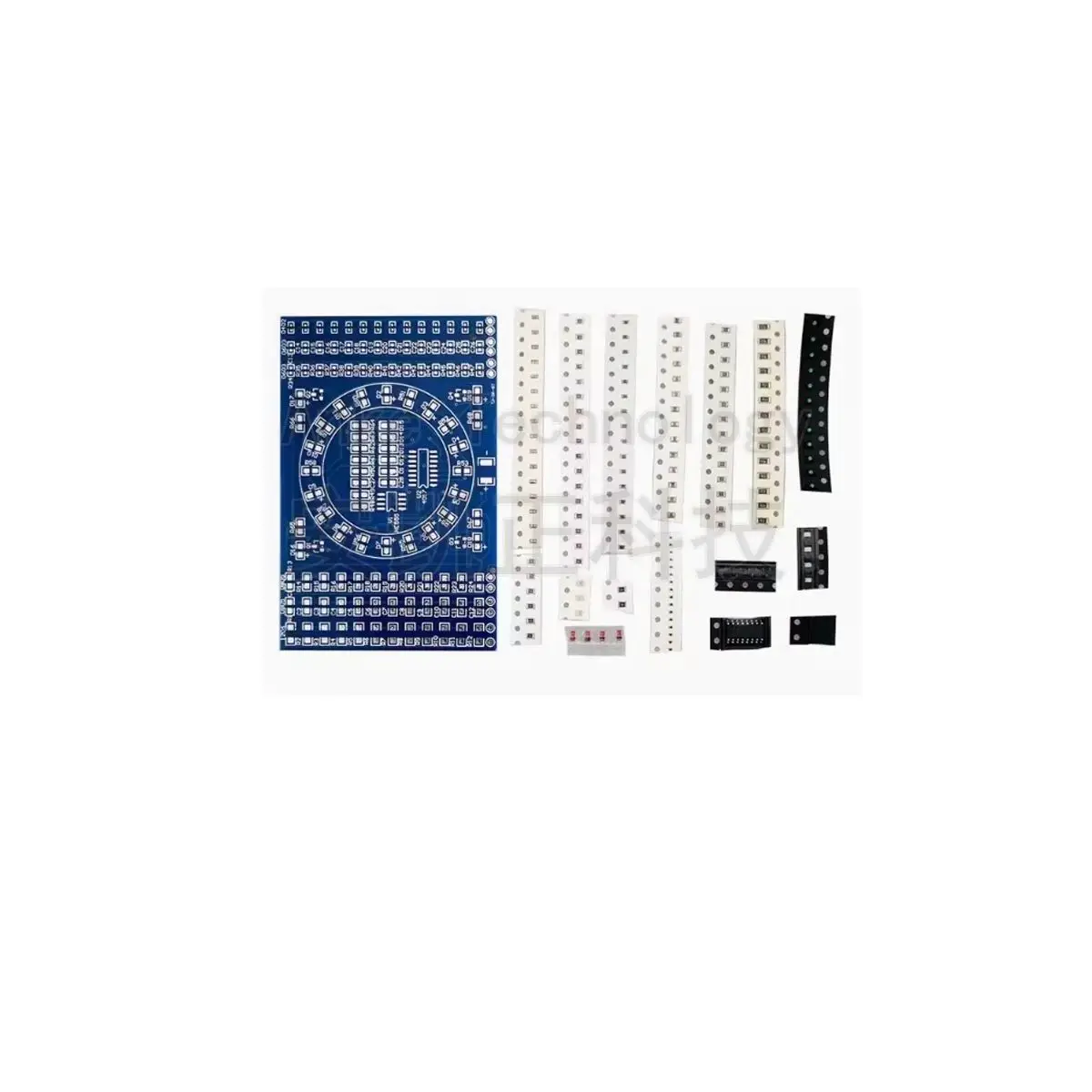

SMT component soldering practice board running light kit skill training practical soldering