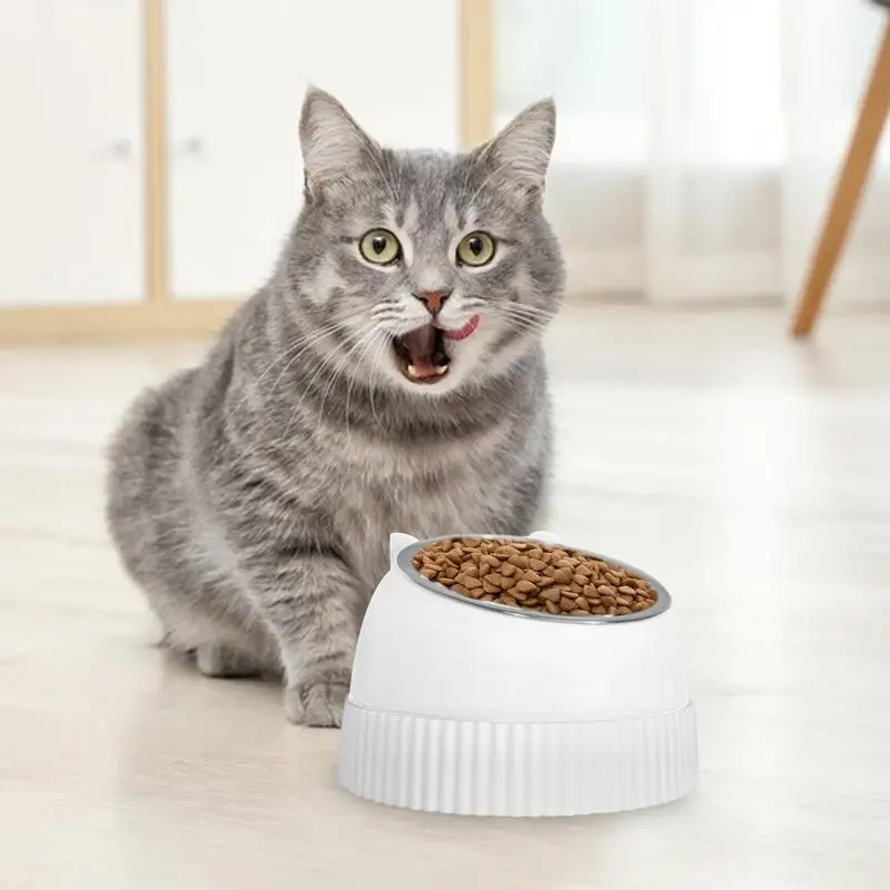 Dog Food Bowls Slow Feeder Cat Bowls Non-Slip Base Dog Water Bowls Food Feeder Puppy Dishes Cat Feeder Anti-Spill Pet Supplies