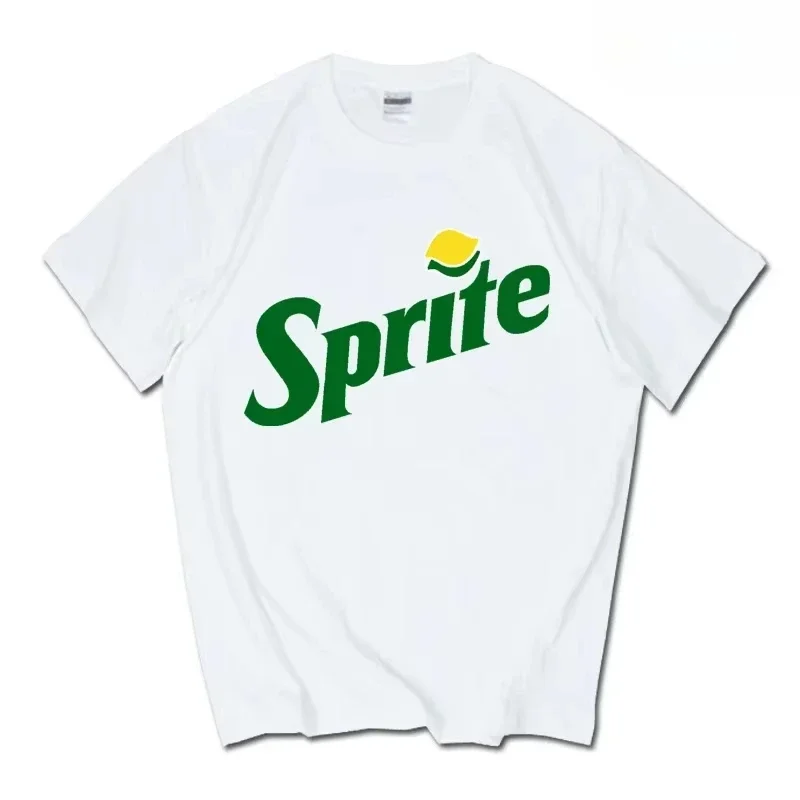 Classic Coca-Cola Logo Print T-shirt Men Women Casual Loose Cotton Short Sleeve Tee Retro Streetwear Unisex Tops t shirt