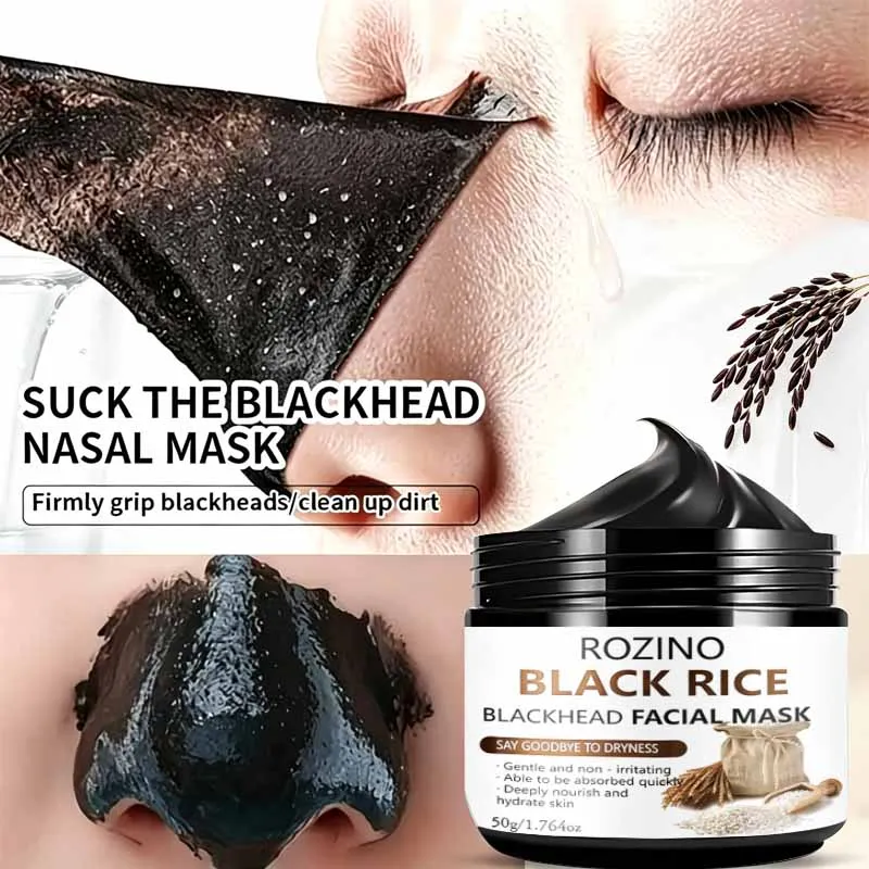 Blackhead Removal Cleansing Peel-Off Mud Mask (Suitable for Face and Body) - Specially designed for blackheads and oily skin, this all-natural skincare product is suitable for both men and women, helping to tighten the skin and restore a healthy glow. Deeply removes blackheads and controls oil for a refreshing feel