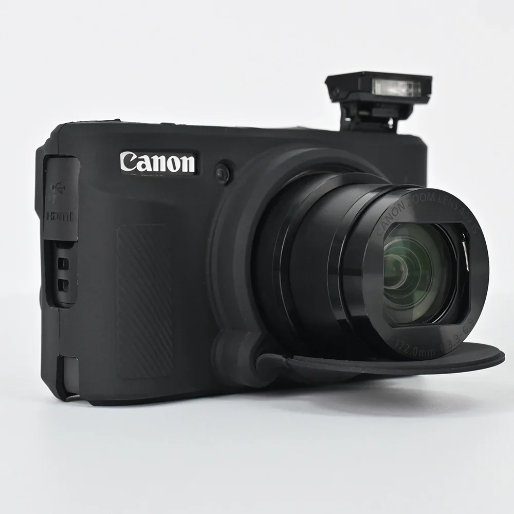For Canon PowerShot SX730 SX740 SX740HS silicone Case Camera Bag Skin Rubber Camera case Cover Skin