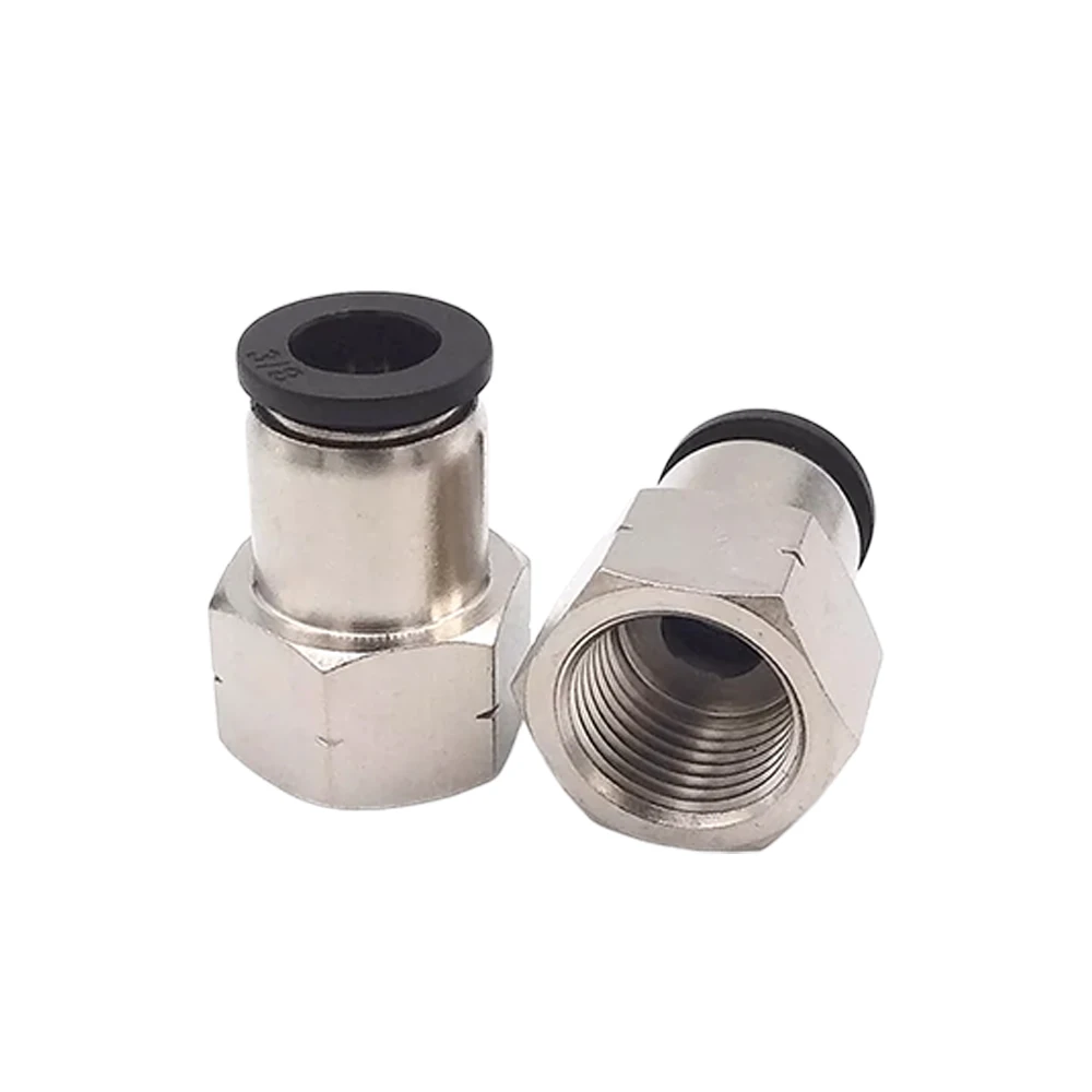 PCF Pneumatic Quick Connector NPT1/8 NPT1/4 3/8 1/2 Internal Thread British Pipe 5/32