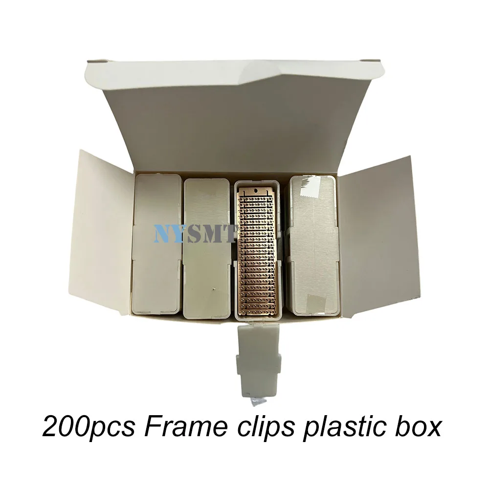 

Зажим для соединения лент SMT, запасные части SMD, латунный зажим для SMT-лент, медный зажим-пряжка без рамки для транспортерной ленты