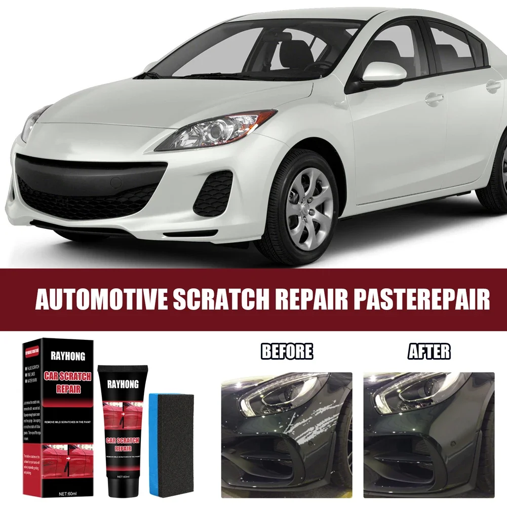 

Car Scratch Remover Wax Remove Stubborn Dirt Car Scratches Repair Cream Effective Car Paint Scratch Repair Wax Auto Paint Care