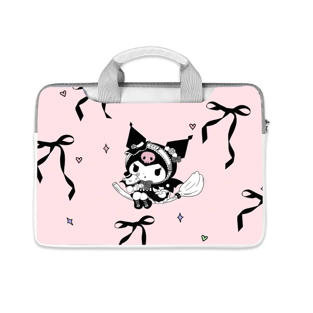 

Cartoon Hello Kitty Kuromi Portable Laptop Bag Laptop Protective Case for Macbook Case 13 14 15 16 Inch Macbook Air ASUS Huawei