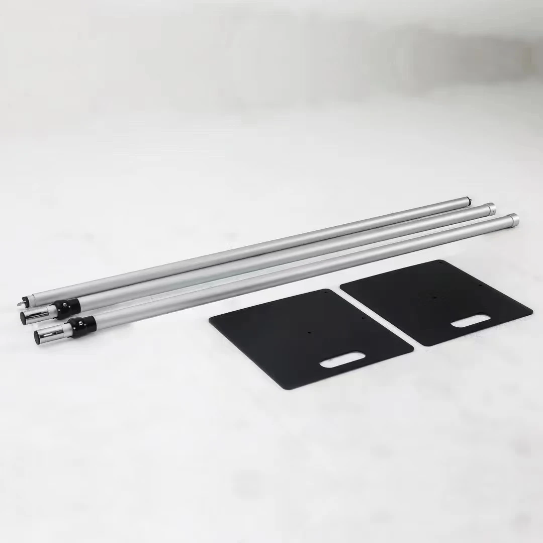 Adjustable Upright Pipe And Drape Stand Kit Metal Base For Flower Wall Backdrop Wedding Party Event Decorations