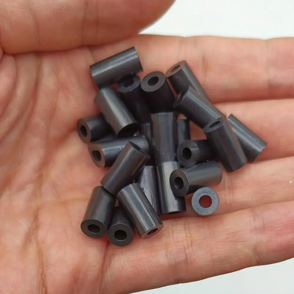 Nylon M3 Spacer Standoff Assortment Black Insulating Column Support Pillar Circuit Board Hardware Fastening Accessories