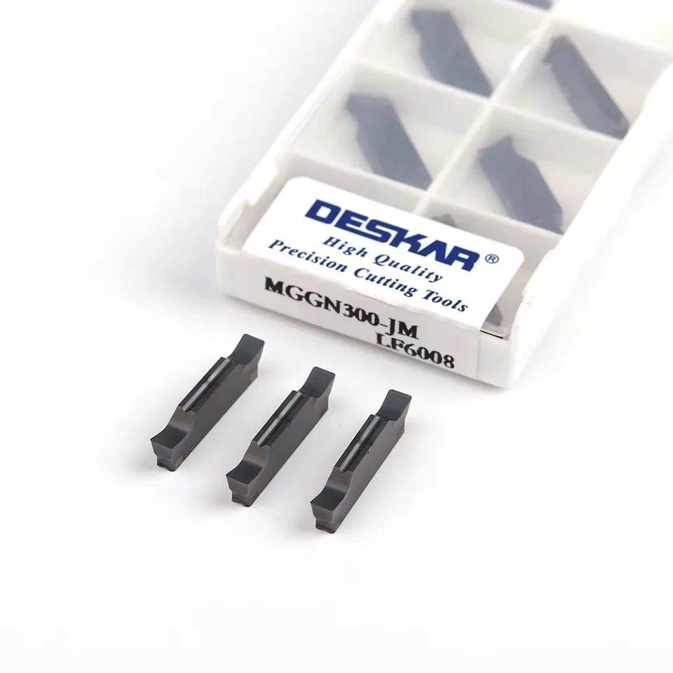 DESKAR Original Turning Tools MGGN150/200/300/400-JM LF6008 Slotting Inserts Numerical Control Lathe Machining General Material