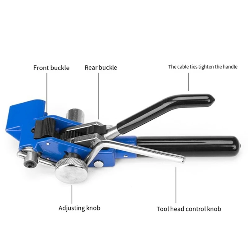 สายผูกเครื่องมือตัด Zip Ties เครื่องมือสําหรับความกว้าง 4.6-25 มม.ความหนา 0.25-1.2 มม.สายรัดตัดเครื่องมือ