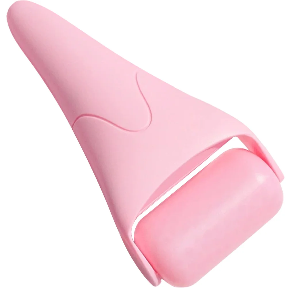 Gezichtsmassage Roller Roze Ijs Koud Kompres Gereedschap Draagbare Gezicht Massager Huidverzorging Levert Mini Roller Voor Vrouwen